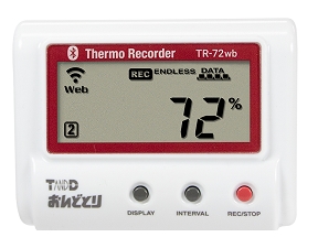 温湿度データロガー TR-72wb